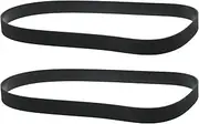 2Pcs FL 12.8x455 Vacuum Cleaners Flat Belt Replacement Compatible with Vax Dual Power Pet Advance ECR2V1P Type 23 Rubber Closed Loop Vacuum Cleaners Flat Belt