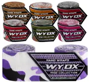 WYOX 180" Mexican Style Hand Wraps, Elasticated Boxing Bandages, MMA