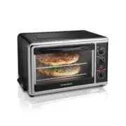 Hamilton Beach Countertop Oven with Convection and Rotisserie - Silver NEW