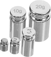 OSOLADY Precision Steel Calibration Weights 1g to 20g Set Enhance Digital Scale Accuracy Craftmaking