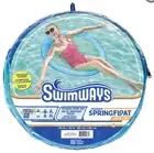 SwimWays Spring Float Papasan Pool Lounger with Hyper-Flate Valve Inflatable