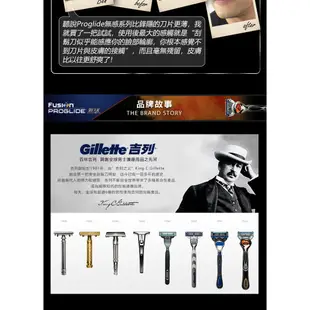 【Gillette 吉列】PROGLIDE鋒隱無感動力刮鬍刀(1刀架2刀頭)