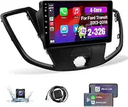 Leadfan Car Stereo for Ford Transit 2013-2019 Radio Upgrade with Wireless Carplay Android Auto, 9 Inch Touchscreen in-Dash Bluetooth 5.1 WiFi GPS Navigation SWC MirrorLink Backup Camera (2+32G)