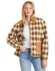 [Brixton] Wylie Sherpa Washed Jacket in Copper