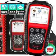 Autel AutoLink AL619 ABS SRS Airbag Warning Light OBD2 Diagnostic Scan Tool