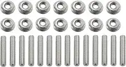 GoolRC Valve Cover Bolts Kit Compatible with CHEVY 396 402 427 454 502 GM BIG BLOCK, BBC Valve Covers Bolt Studs Small Block Chrome Steel Valve Covers