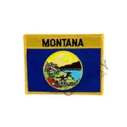 Montana State Patch / Montana Flag / Iron On