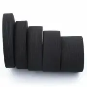 15/20/30/40 mm Wide Flat Black Elastic Band Sewing Spool Knited Stretch Cord