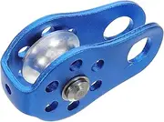 Abaodam Fixed Micro Pulley Rope Hauling Climbing Equipment Heavy Duty Tree Climbing Gear