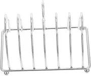 HAKIDZEL Versatile Toast Stand Stainless Steel Bread Rack Toast Holder Rust- Easy to Clean for Home Cafe