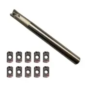 MFH03R-C16-16-160 2 Fulte End Mill CNC Milling Cutter Holder +10Pcs LOGU030310ER