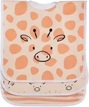 Big Softies 3 Pack Popover Bibs - Giraffe