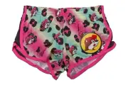 Buc-ee's Girls Chipmunk Leopard Swim/Run Shorts Y3625 Size YS