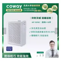 在飛比找蝦皮購物優惠-【Coway】綠淨力玩美雙禦空氣清淨機(經典白) AP-10