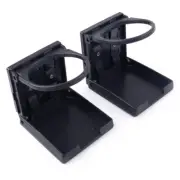 2x Car Truck ABS Drink Bottle Water Beverage Holder Cup Holder Stand Folding