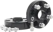 2Pieces 20/25/30/35/40/45mm PCD 5x120 CB=65.1mm Wheel Spacer Adapter Compatible For Vw Amarok M14xP1.5(2PCS 35mm)