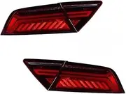 Compatible For A7 2012-2018 Taillight Assemblies Modified With LED Flowing Light Turning Rear Tail Lamp A7 Auto Accessories(1pcs)