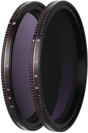 Freewell 2-pack All Day 67mm Variable ND Filter (2 to 5 Stops & 6 to 9 Stops)