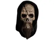 ​Templar Knight Skeleton Mask Latex Overhead Helmet Armor Cosplay Trick Or Treat