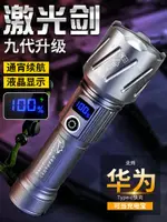 【全球優品滙】哈拿手電筒強光充電超亮戶外遠射多功能戰術白激光小便攜巡邏登山