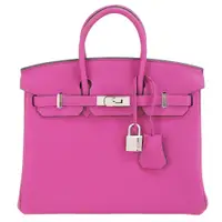 在飛比找PChome24h購物優惠-HERMES BIRKIN 25CM Togo 牛皮柏金包(