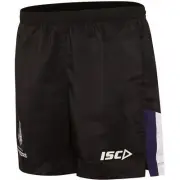 Fremantle Dockers AFL Authentic Kids & Mens Training Shorts ISC BNWTS