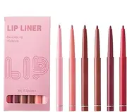 Lip Liner Set - Waterproof Lipstick Lip linê | 6X Waterproof Lip Makeup Pencils | Matte Lipstick | Lipstick Combo Set Kit For Women | Smudge Proof Lip Liner | Long Lasting Lip Gloss For Women