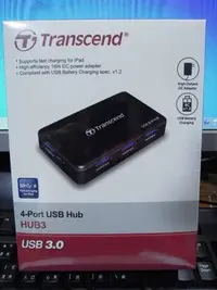 在飛比找Yahoo!奇摩拍賣優惠-點子電腦-北投◎創見 Transcend HUB3 4por