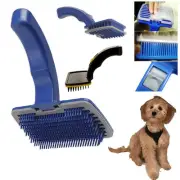 Self Cleaning Slicker Brush Dog Cat Pet Grooming Comb Rake