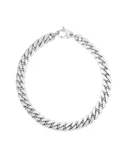 14K Italian Gold Cuban Chain Bracelet