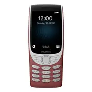 Nokia 8210 4G (Dual Sim, 2.8 inches, 128MB/48MB) Feature phone - Anzo Red Red