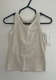 Gymboree Baby Girls Shiny Gold Holiday Lightweight Tank Top, Beige, 18-24 M, NWT