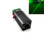 520nm 800mW 12V Green Light Coarse Light Dot Laser Module 30*30*90mm w/TTL