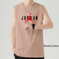 在飛比找蝦皮購物優惠-Jordann Gym 休閒時尚男士背心 T 恤尺寸 M、L