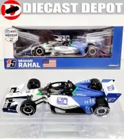 GRAHAM RAJAL 2024 FIFTH THIRD BANK NTT INDY CAR (ROAD COURSE} 1/18 GREENLIGHT