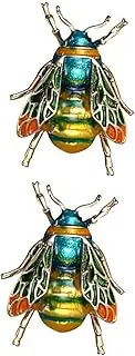 [TOVINANNA] Cartoon Little Bee Brooch Corsage for Suits Sweaters Bags Creative and Durable Decorative Pin for Women and Men Unique present Idea