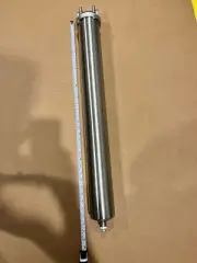 Heavy-Duty 304 SS 30" Filter Housing (1"NPT, Drain Valve)