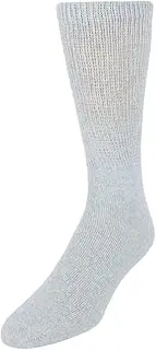 Men's Big and Tall Diabetic Non-Binding Crew Socks (3 Pack)