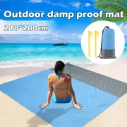 Beach Blanket Sand Free Mat Outdoor Picnic Travel Camping Rug Waterproof SttyE