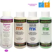 Moroccan Keratin Formaldehyde-Free 120ml Set 4 Bottles Keratin Hair Treatment