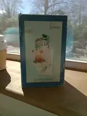 Roman Snowmen By Campfire Nightlight