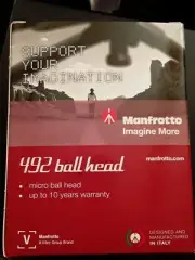 Manfrotto 492 Micro Ball Head Mfr # MH492-BHUS