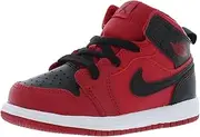 [Nike] Toddler's Jordan 1 Mid Reverse Bred Gym Red/Black-White (640735 660) - 10