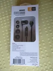 CASE LOGIC STEREO EARBUDS BLACK TANGLE FREE