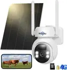 4G Cellular Security Cameras Wireless Outdoor, No Wifi Security Camera, Solar Po