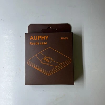 Auphy SR-85 Reeds Case for Clarinet Reed Saxophone Reeds Holds 8 Reed Case