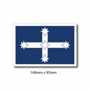 Aussie Eureka Flag, vinyl sticker decal car stars australia decal 140mm x 95mm