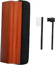 iplusmile 1set Vinyl Record Cleaner Kit - Record Player Accessories Wooden Cleaning Brush and Stylus Cleaning Tools