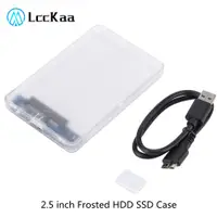 在飛比找蝦皮購物優惠-Lcckaa 2.5" 啞光硬盤 SSD 外殼 SATA I