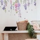 1* - Flower Removable Butterfly Wall Stickers Wall Decals Art Livgin Room Decor
